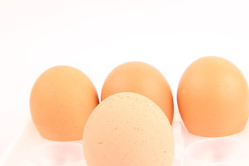 brown eggs