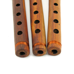 Wooden pipes made of plum wood