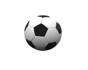 Naklejka premium Soccer ball