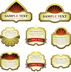 Set of design elements