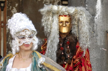 two '700 masks at Venice