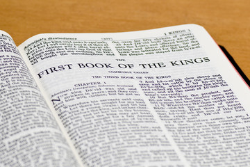 Bible Page - Kings