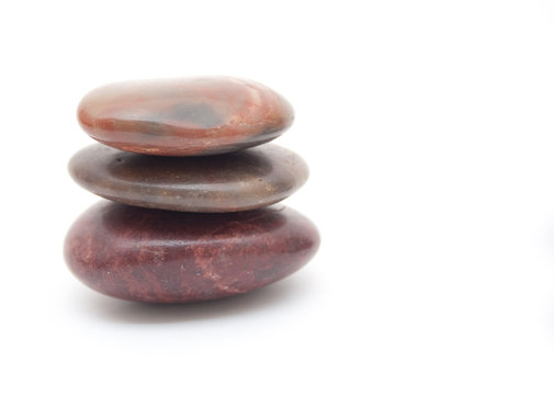 3 stones pile