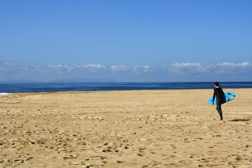 Surfer on Beach
