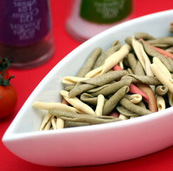 Fusilli tricolore