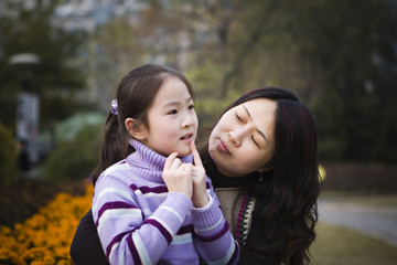 mother lights up the imagination of her eight-year old daughter