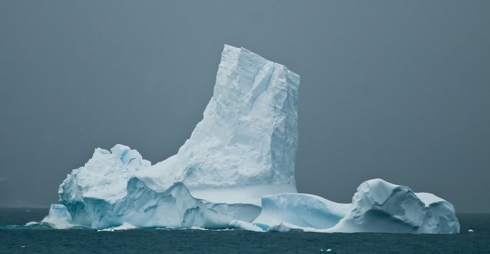 Antarctic iceberg tower