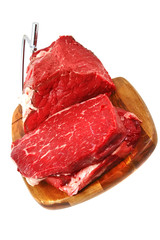 red beef raw meat