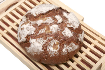 Fototapeta na wymiar french rye bread close up