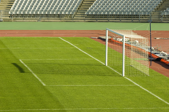 The Goal and the Soccer Field