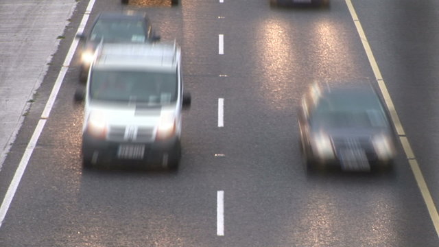 Stock Footage - Traffic at rush hour