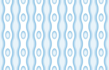 Retro Tapete in hellblau