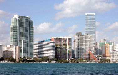 Brickell Avenue Condos on Biscayne Bay