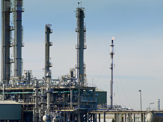Part of refinery