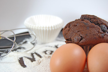 Schokoladenmuffin