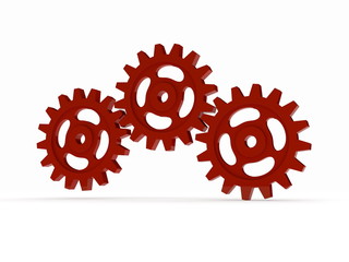 Red gears