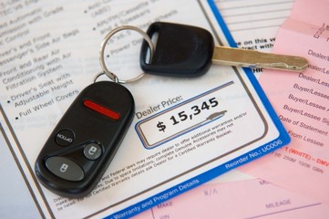 Automobile purchase