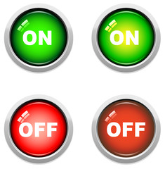 On / Off Buttons