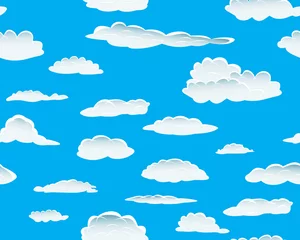 Papier Peint photo autocollant Ciel nuages sans soudure