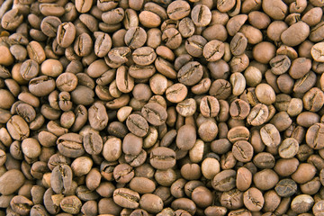 Coffee beans background
