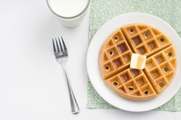 Breakfast-waffle