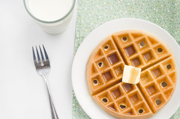 Breakfast-waffle