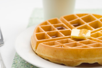 Breakfast-waffle