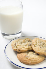 Milk and cookies