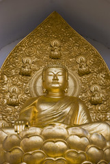 Fototapeta premium Gold Buddha