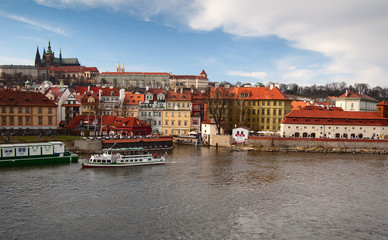 Obraz premium Prague Castle. St Vitus Cathedral