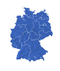 Deutschland Karte © Thomas