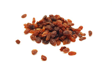 raisins isolated