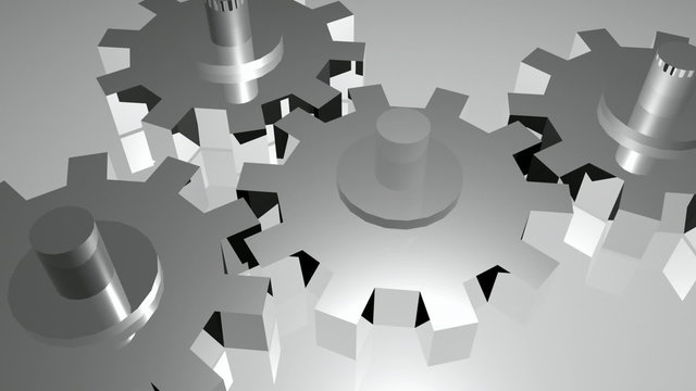 Gears and gogs moving