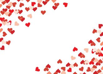 Hearts confetti
