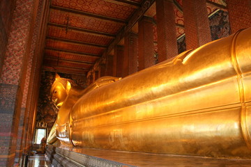Fototapeta premium bouddha couché