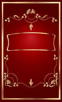 Background with ornament