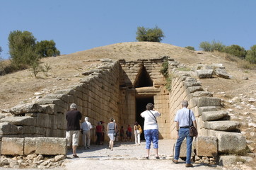 myc&egrave;nes gr&egrave;ce tombeau agam&eacute;non