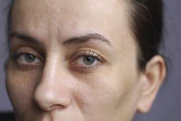 girl with green eyes