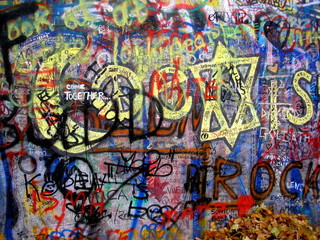 Graffiti Lennon Wall