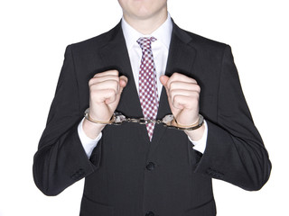 Man with handcuffs