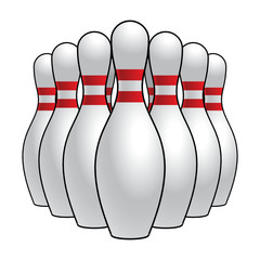 Vector Bowling Pins