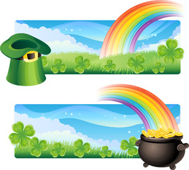 st. patrick's banners