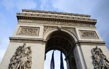 Obraz premium Arc de Triomphe Paris France