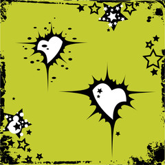 Design Elements hearts and stars