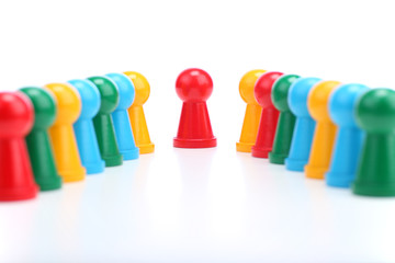 Spielfiguren Außgrenzung