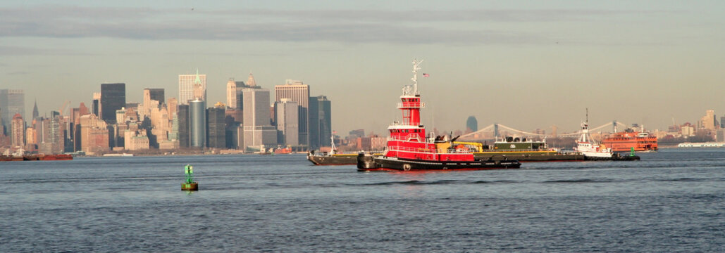 Tug in NY Harbor