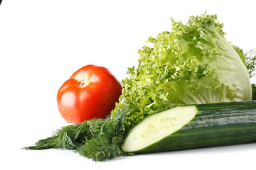 Still-life with vegetables
