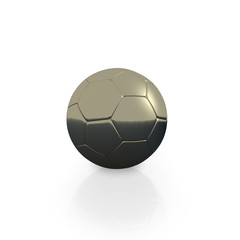 Golden soccer ball