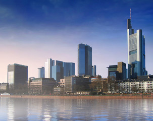Obraz premium Frankfurt (Germany) - Skyline