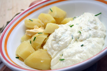 Kartoffeln mit Quark